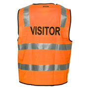 MZ106 - Hi-Vis Zipped Visitor Vest in Orange