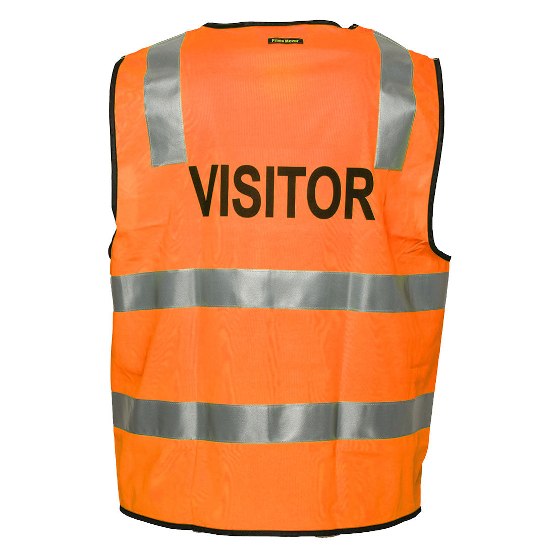 MZ106 - Hi-Vis Zipped Visitor Vest in Orange