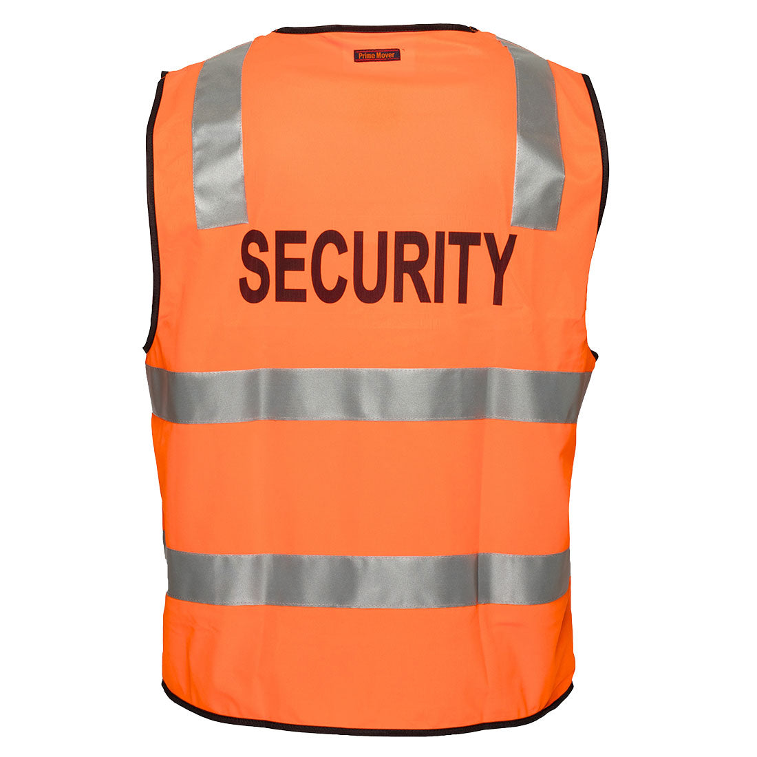 MZ108 - Hi-Vis Zipped Security Vest in Orange