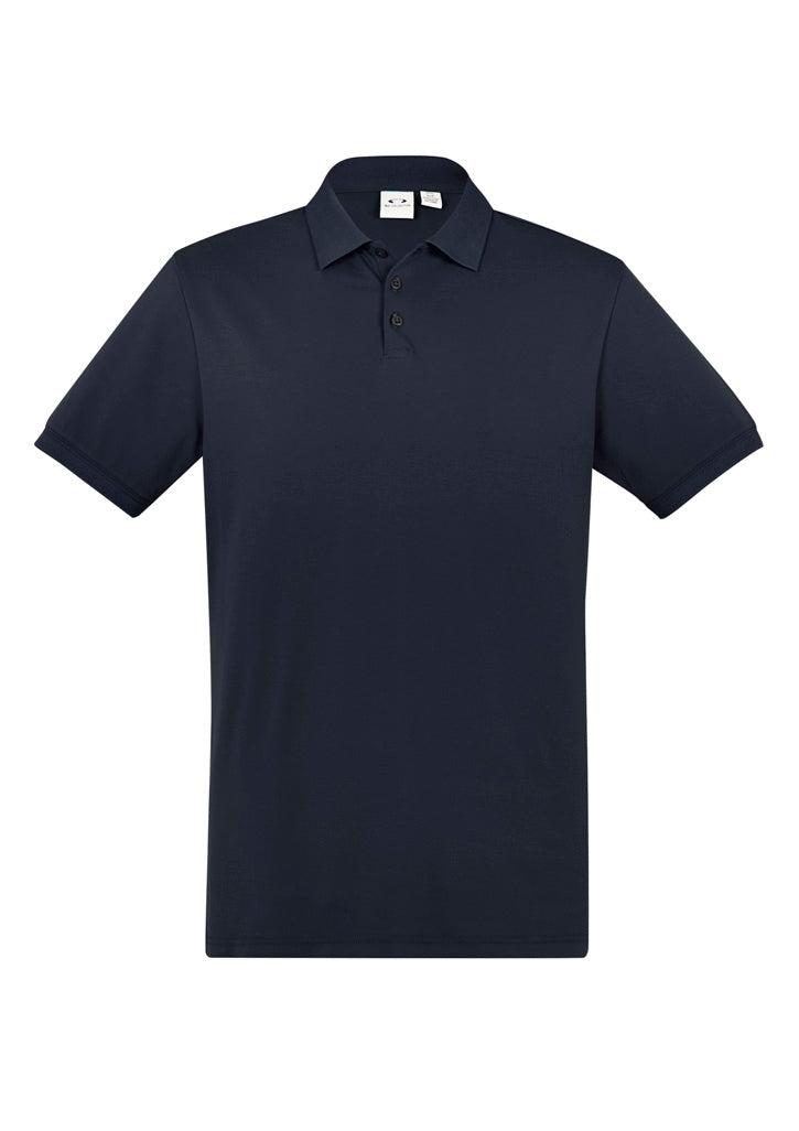 P105MS Mens City Short Sleeve Polo - Navy