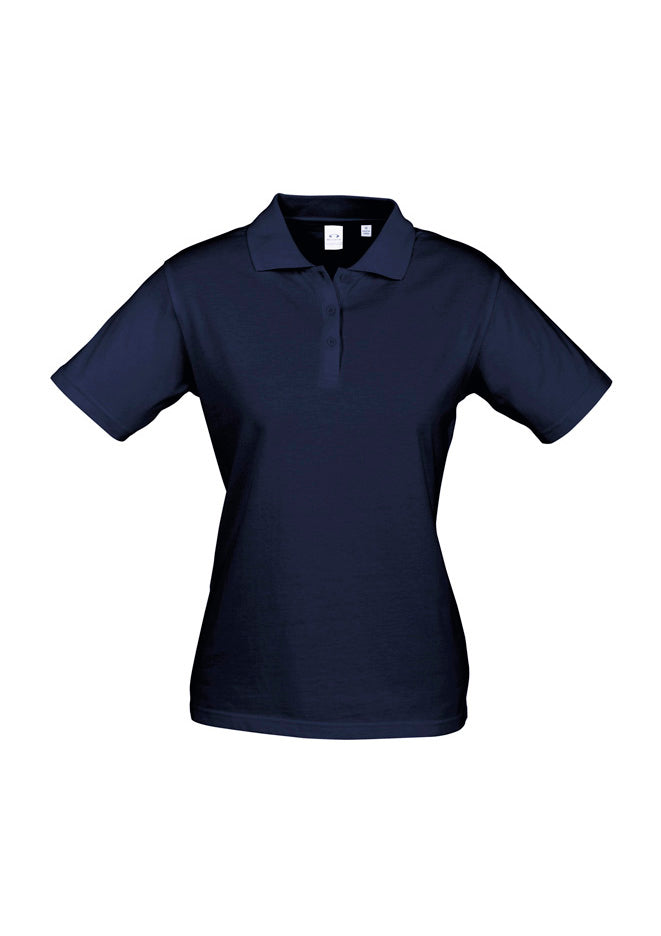 P112LS Womens Ice Short Sleeve Polo - Navy