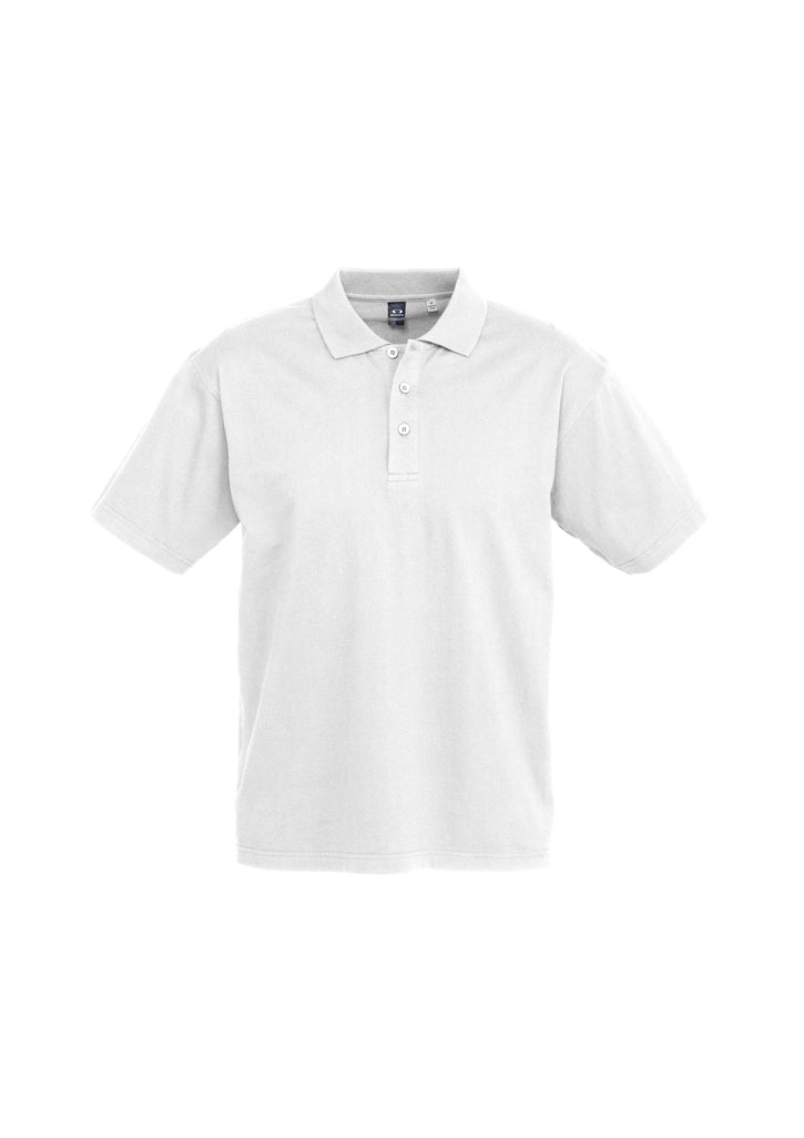 P112MS Mens Ice Short Sleeve Polo - White