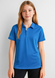 P200KS Kids Balance Short Sleeve Polo - Royal/White