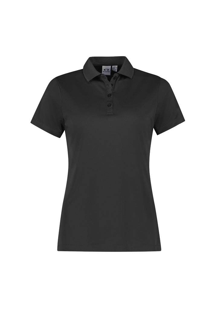P206LS Womens Action Short Sleeve Polo - Grey