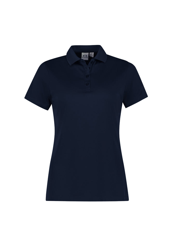 P206LS Womens Action Short Sleeve Polo - Navy