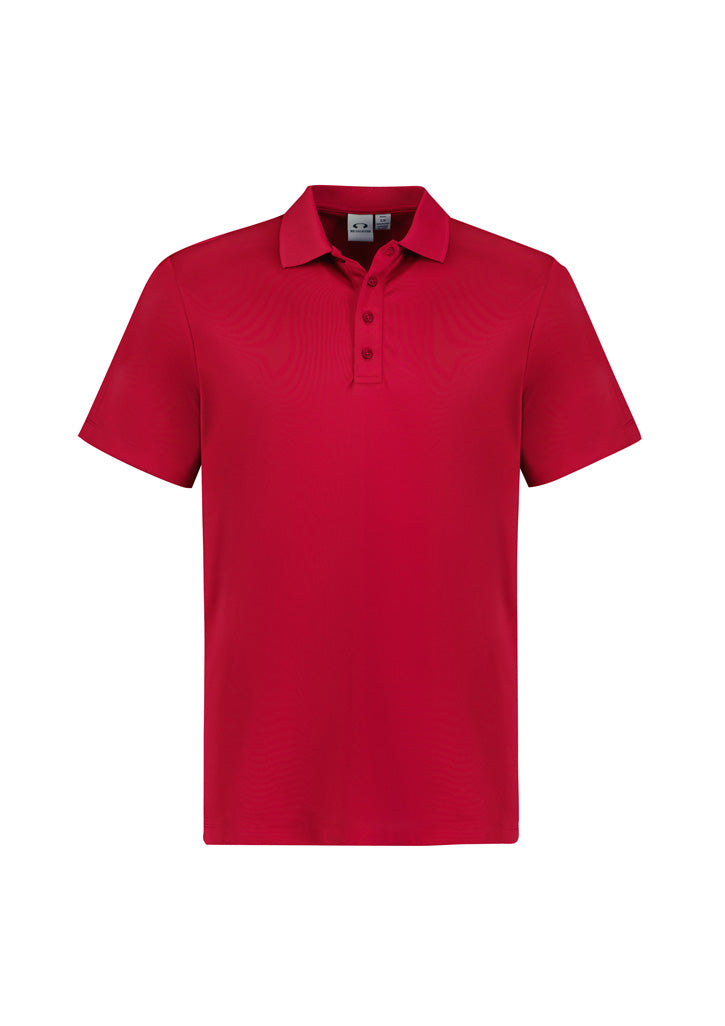 P206MS Mens Action Short Sleeve Polo - Red