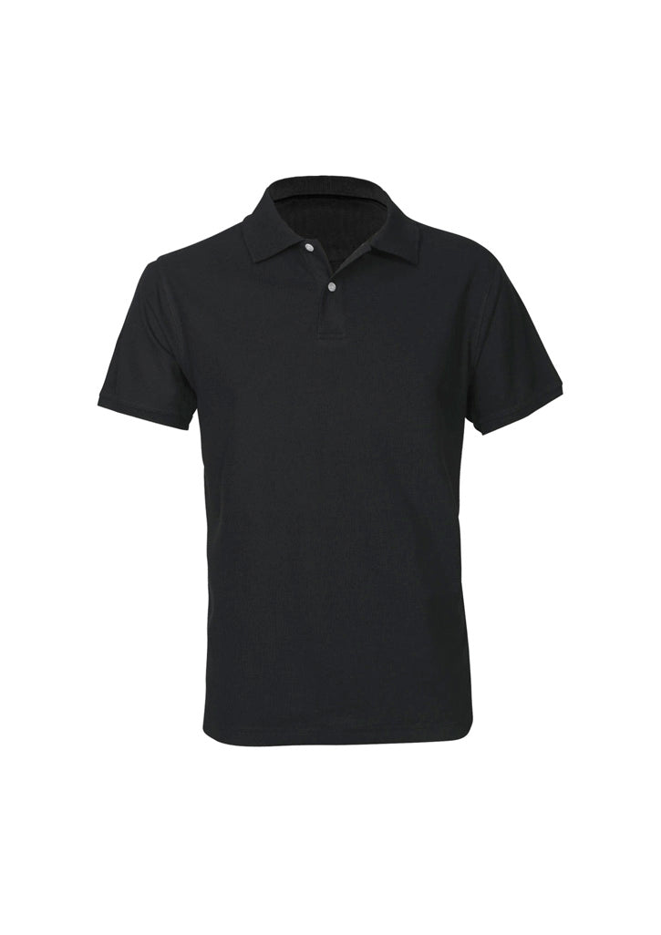 P2100 Mens Neon Short Sleeve Polo - Black