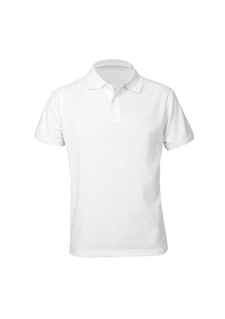 P2100 Mens Neon Short Sleeve Polo - White
