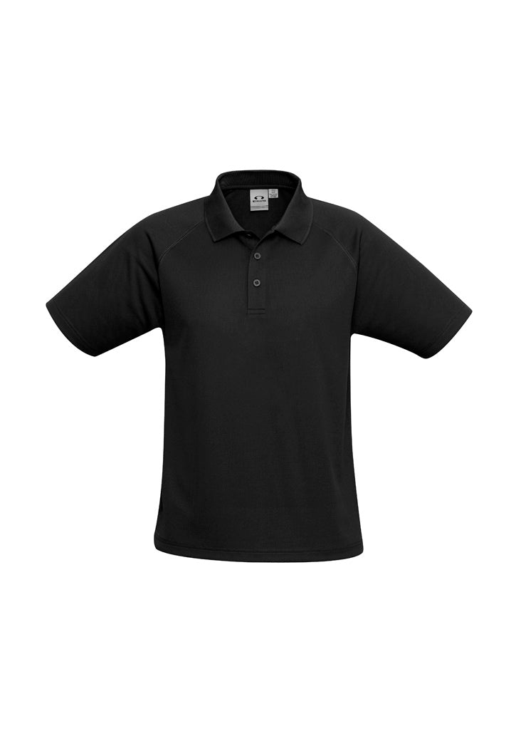 P300KS Kids Sprint Short Sleeve Polo - Black