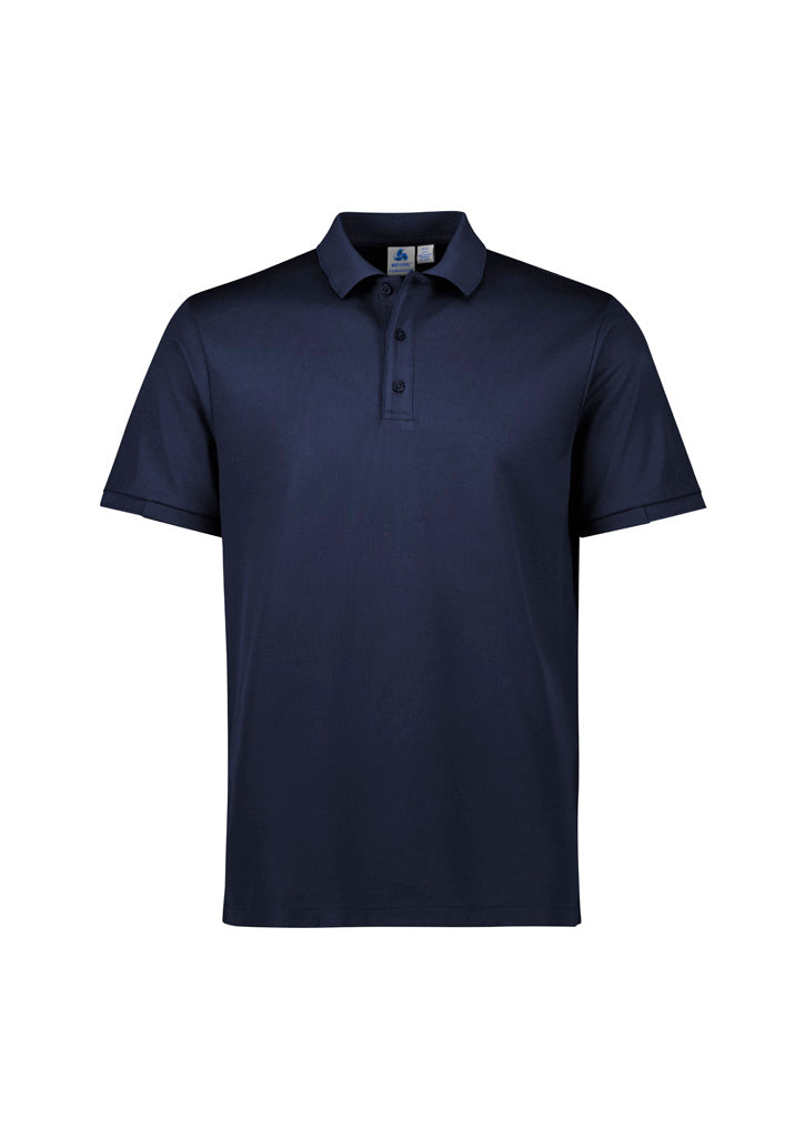 P313MS Mens Focus Short Sleeve Polo - Navy/Navy