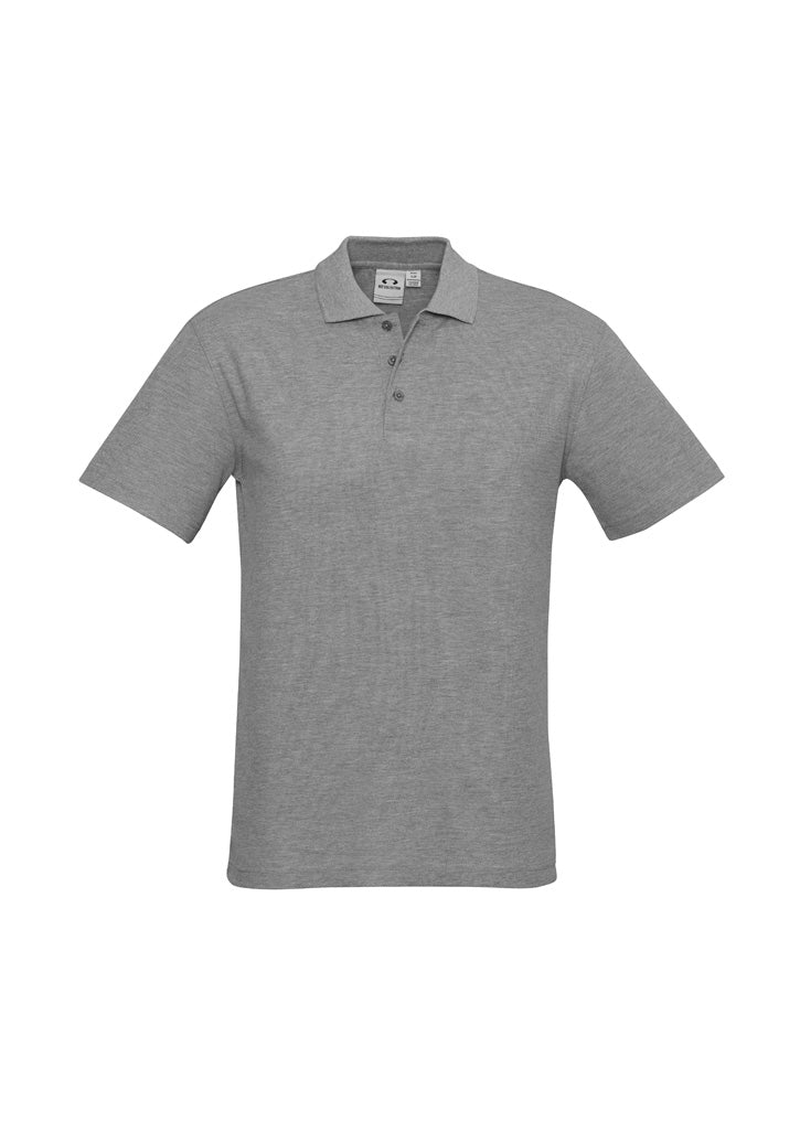 P400KS Kids Crew Short Sleeve Polo - Grey Marle