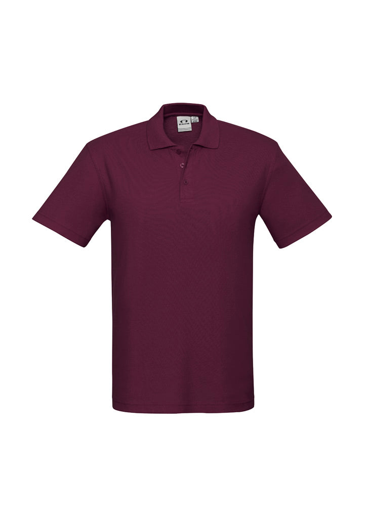 P400KS Kids Crew Short Sleeve Polo - Maroon