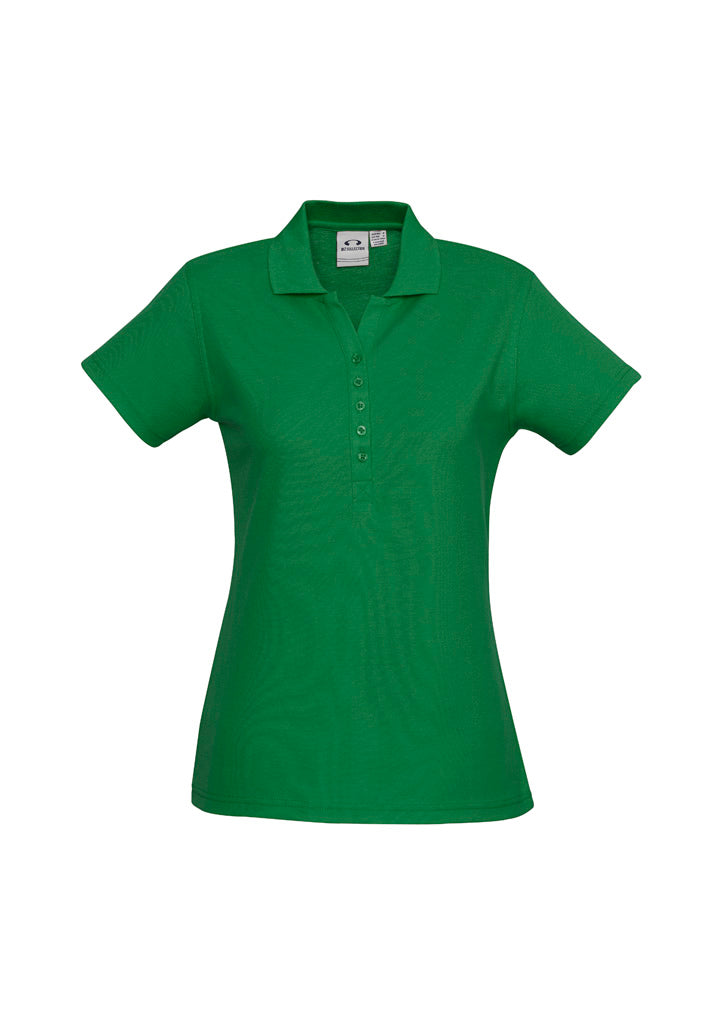 P400LS Womens Crew Short Sleeve Polo - Kelly Green