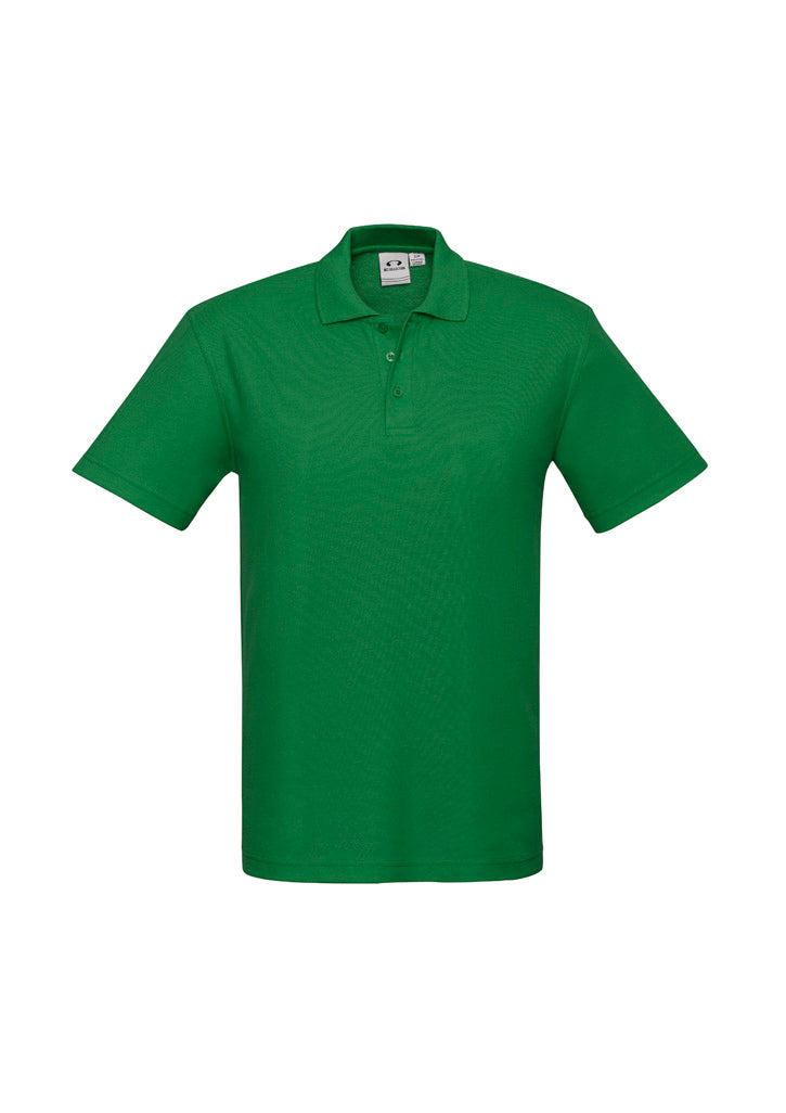 P400MS Mens Crew Short Sleeve Polo - Kelly Green
