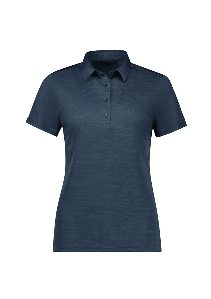 P410LS Womens Orbit Short Sleeve Polo - Navy