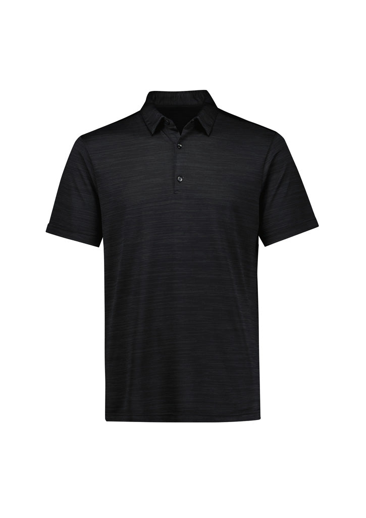 P410MS Mens Orbit Short Sleeve Polo - Black