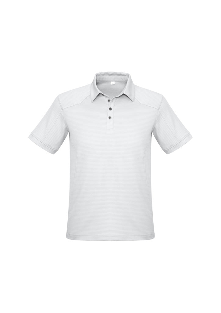 P706MS Mens Profile Short Sleeve Polo - White