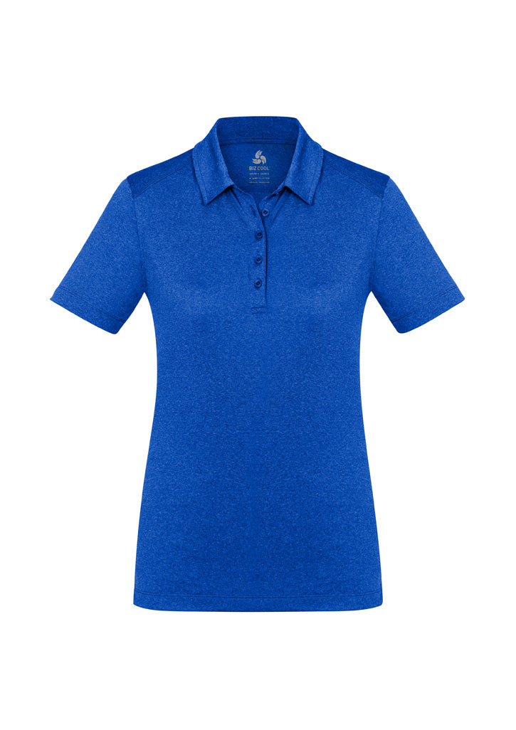 P815LS Womens Aero Short Sleeve Polo - Electric Blue
