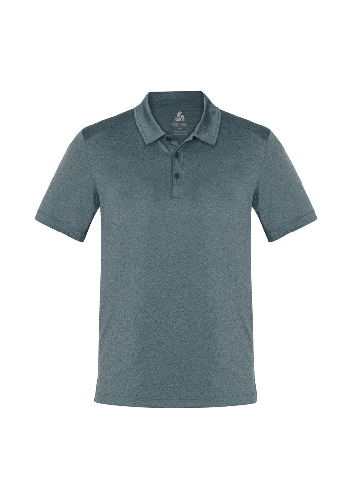 P815MS Mens Aero Short Sleeve Polo - Charcoal