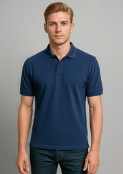 P9000 Mens Oceana Short Sleeve Polo - Navy