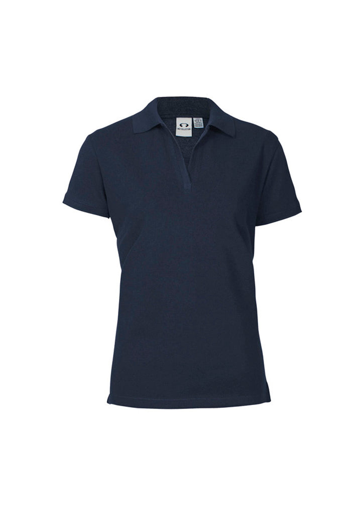 P9025 Womens Oceana Short Sleeve Polo - Navy