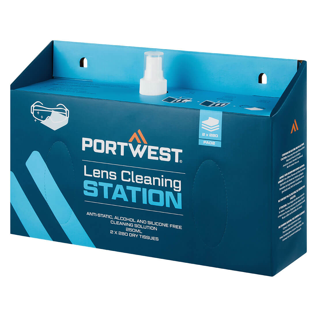 PA02 - Lens Cleaning Station in White