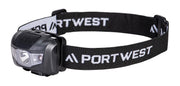 PA71 - USB Rechargeable Head Torch in Black
