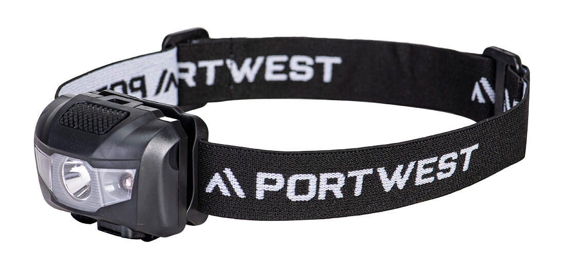 PA71 - USB Rechargeable Head Torch in Black