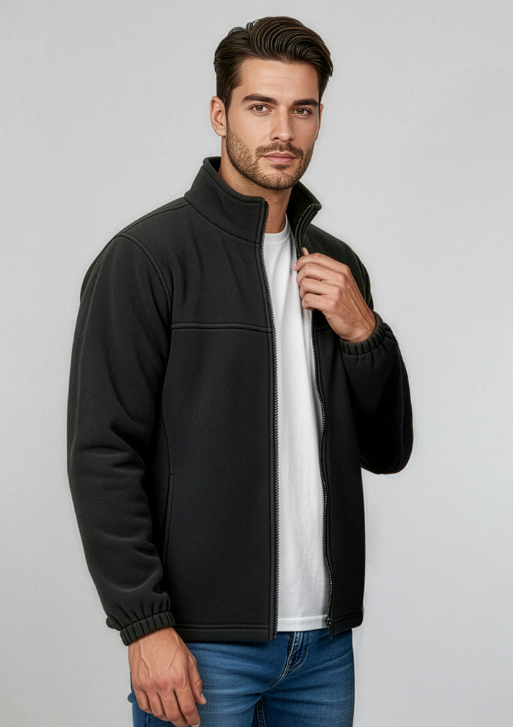 PF630 Mens Plain Jacket - Black