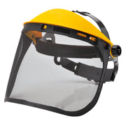 PW93 - Browguard with Mesh Visor in Black