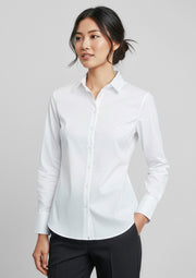 S016LL Womens Camden Long Sleeve Shirt - White