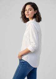 S127LL Womens Memphis Long Sleeve Shirt - White
