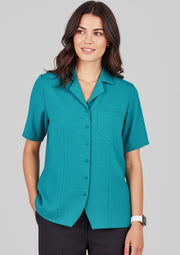 S265LS Womens Oasis Overblouse - Teal