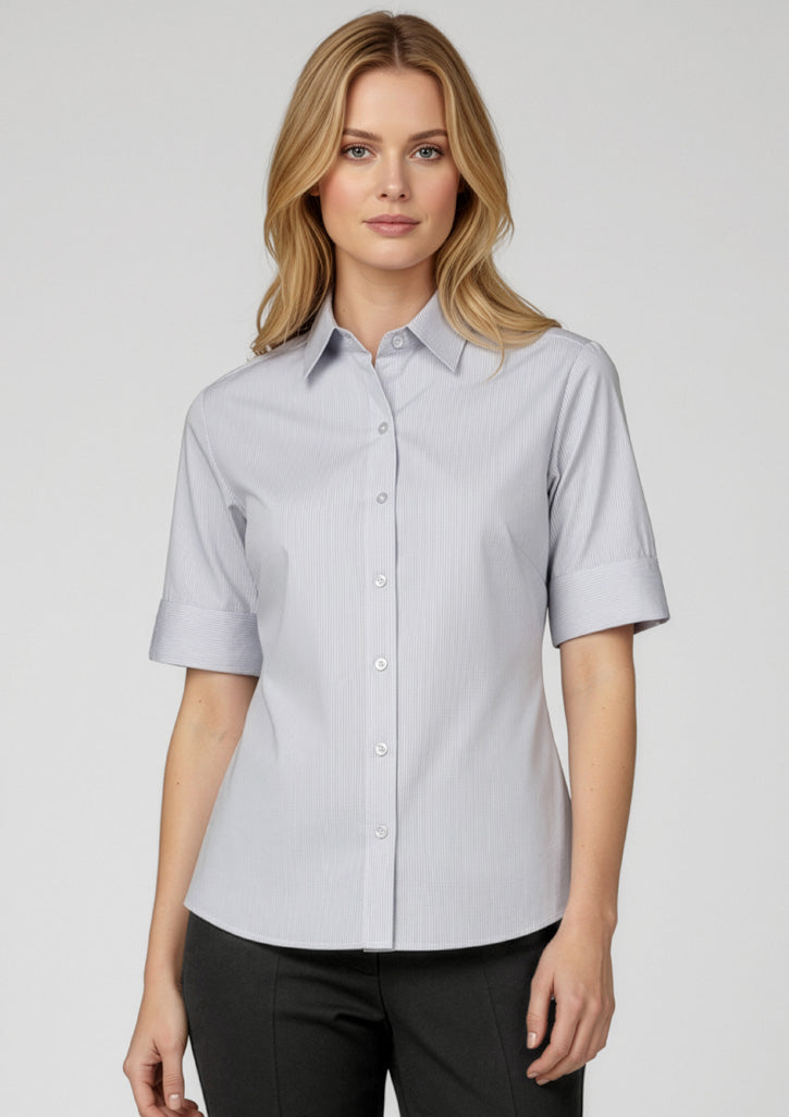 S29522 Womens Ambassador Short Sleeve - Silver Grey