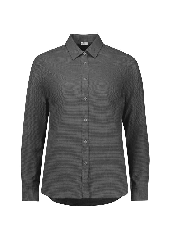 S421LL Womens Soul Long Sleeve Shirt - Grey