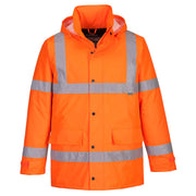 S460 - Hi-Vis Winter Traffic Jacket in Orange