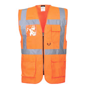 S476 - Berlin Executive Vest in Orange
