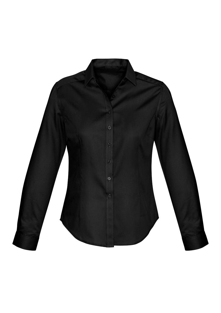 S522LL Womens Dalton Long Sleeve Shirt - Black