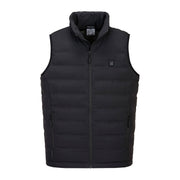 S549 - Ultrasonic Heated Tunnel Vest in Black