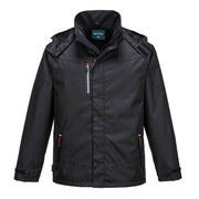 S555 - Outcoach Rain Jacket in Black