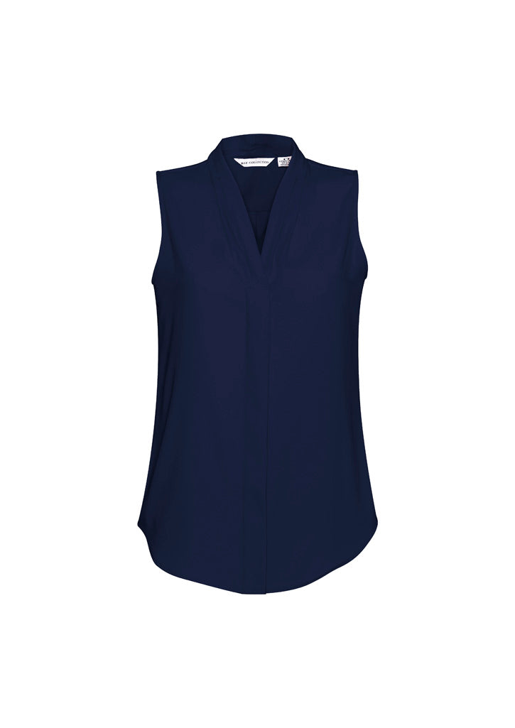 S627LN Womens Madison Sleeveless Top - Midnight Blue