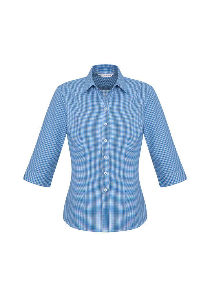 S716LT Womens Ellison 3/4 Sleeve Shirt - French Blue