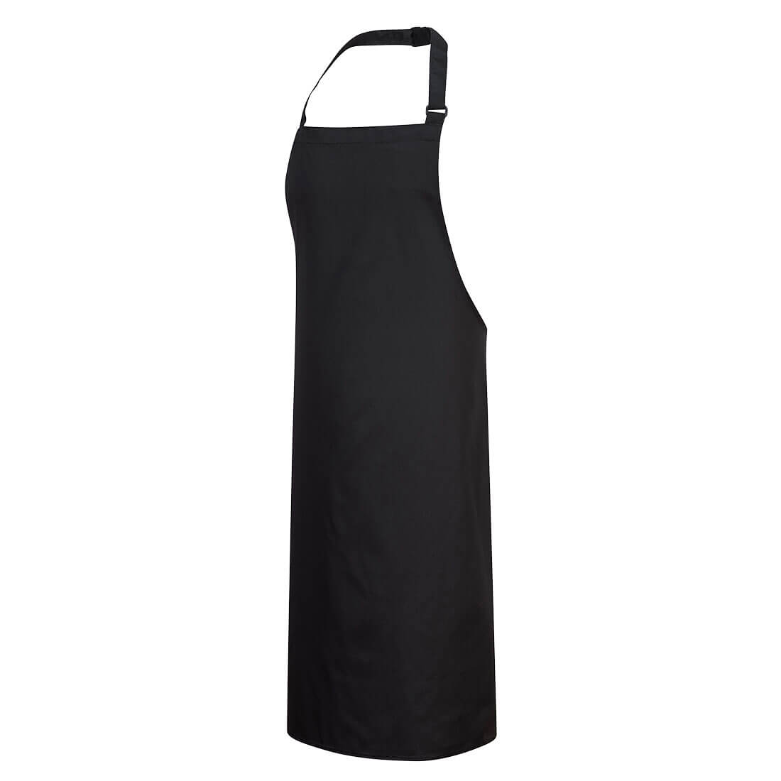S841 - Polycotton Bib Apron in Black