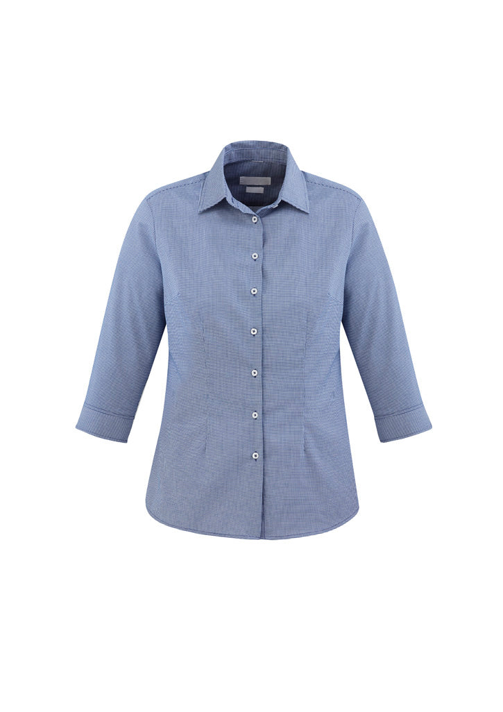 S910LT Womens Jagger 3/4 Sleeve Shirt - French Blue