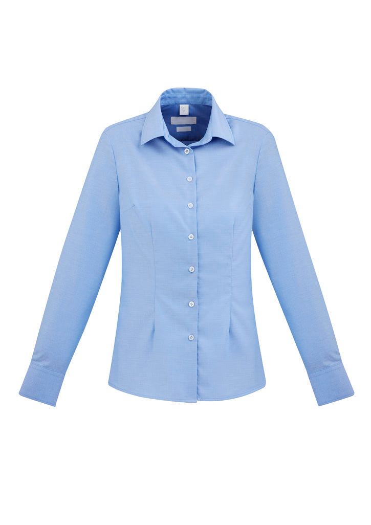 S912LL Womens Regent Long Sleeve Shirt - Blue