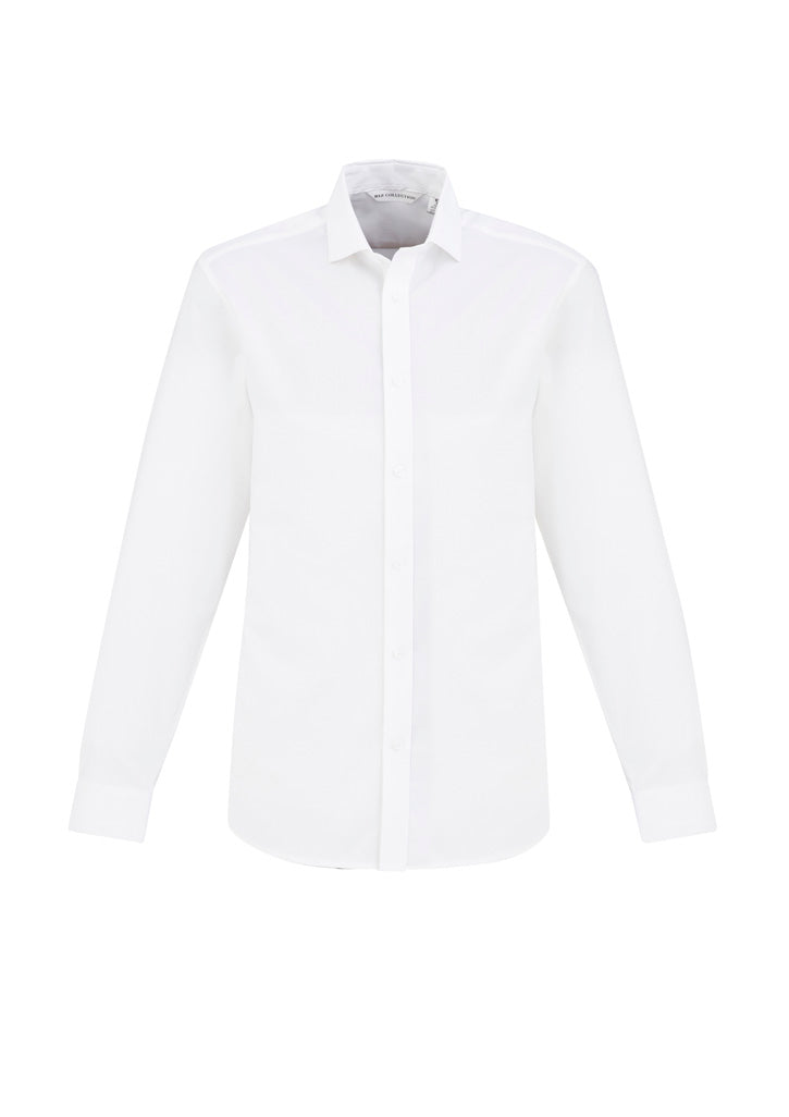 S912ML Mens Regent Long Sleeve Shirt - White