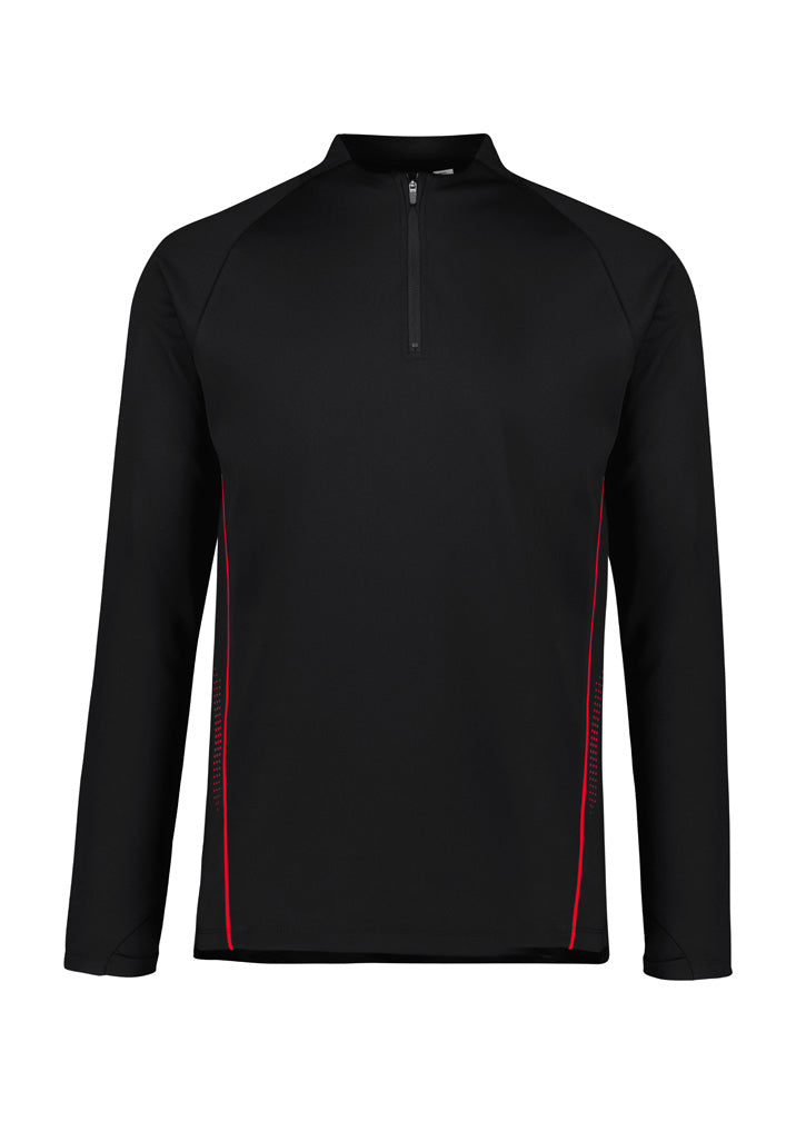 SW225M Unisex Balance Mid Layer Top - Black/Red