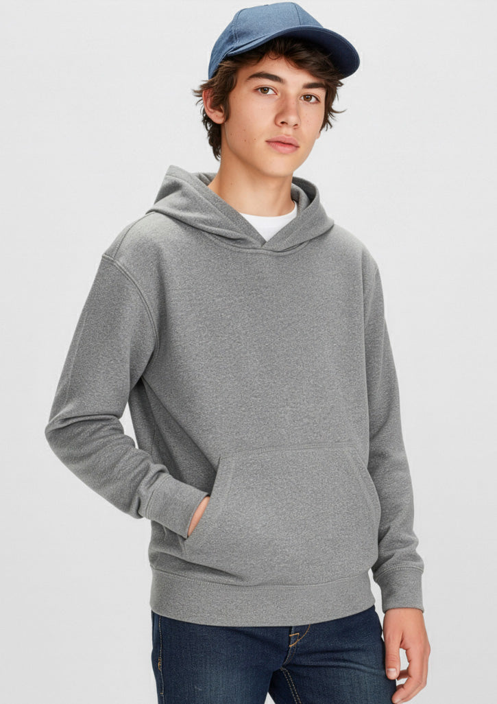 SW239KL Kids Hype Hoodie - Grey Marle