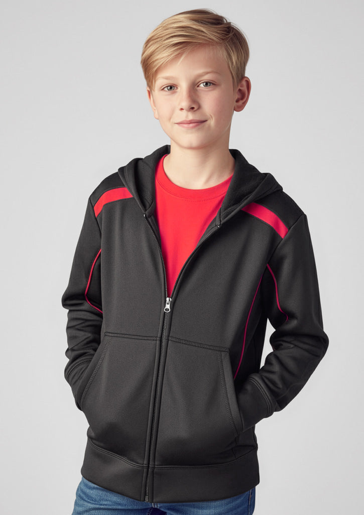 SW310K Kids United Hoodie - Black/White