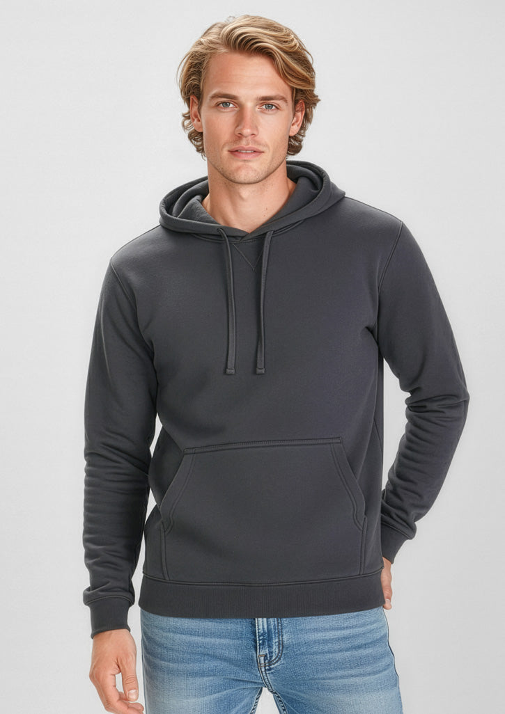 SW760M Mens Crew Hoodie - Charcoal